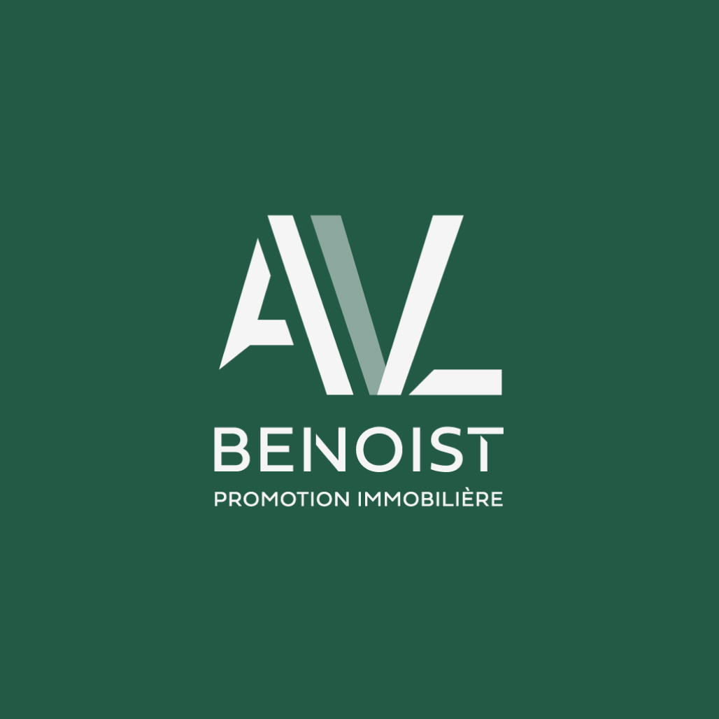 Logo avec fond vert AVL Benoist